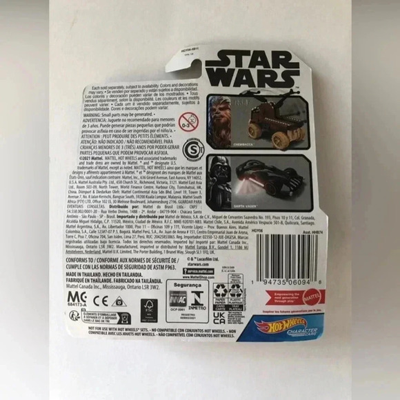 Star Wars CHEWBACCA Hot Wheels Die-Cast BRAND NEW!! - Picture 3 of 3